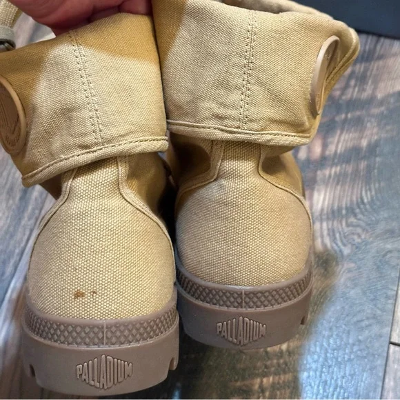 Palladium men’s baggy shoes / boots in Woodlin color way size 12 - Picture 12 of 16